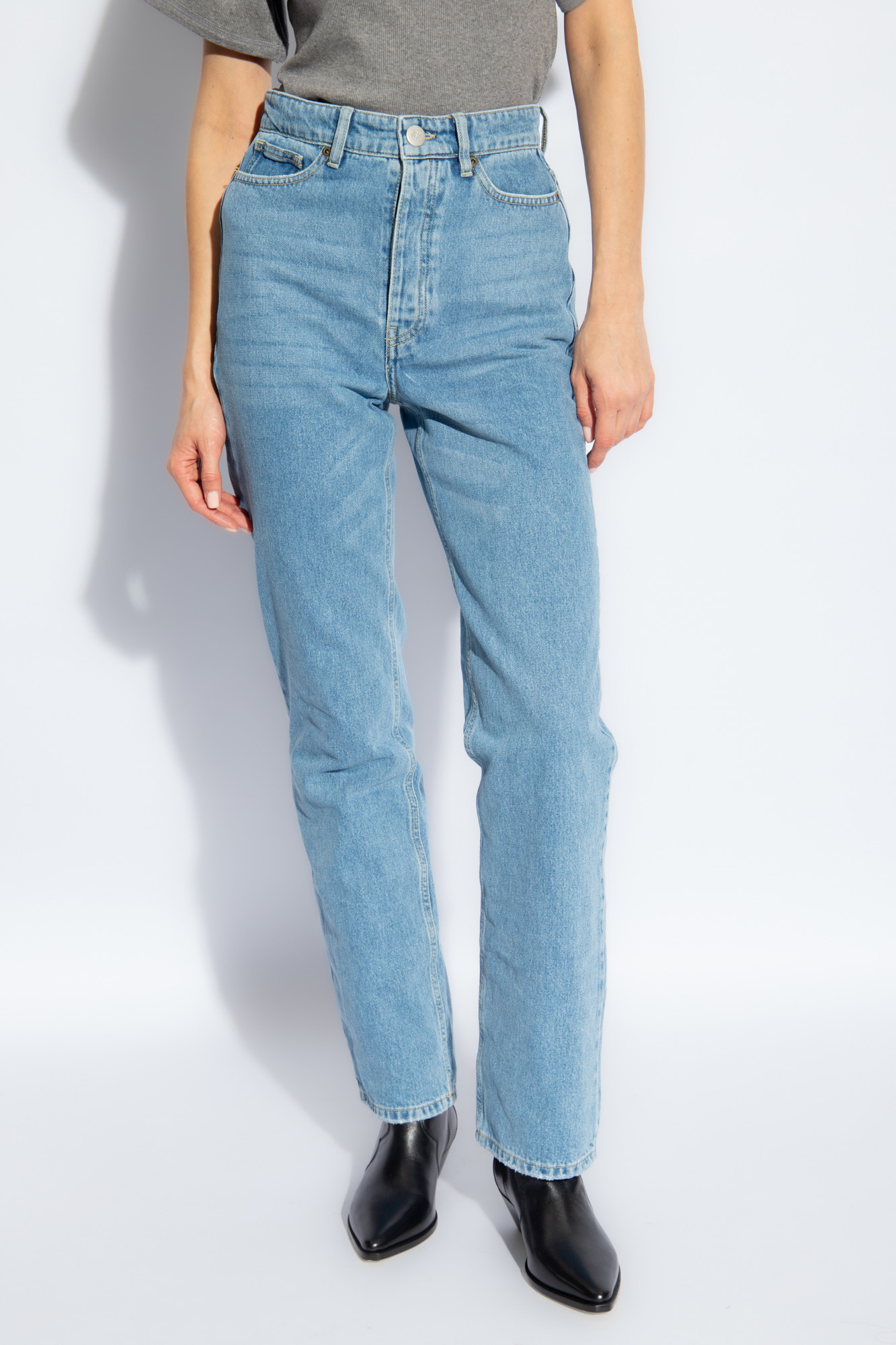 【関税込み】By Malene Birger ブルー Milium ジーンズ Miliumlo organic cotton jeans - Buy Trousers online | By
